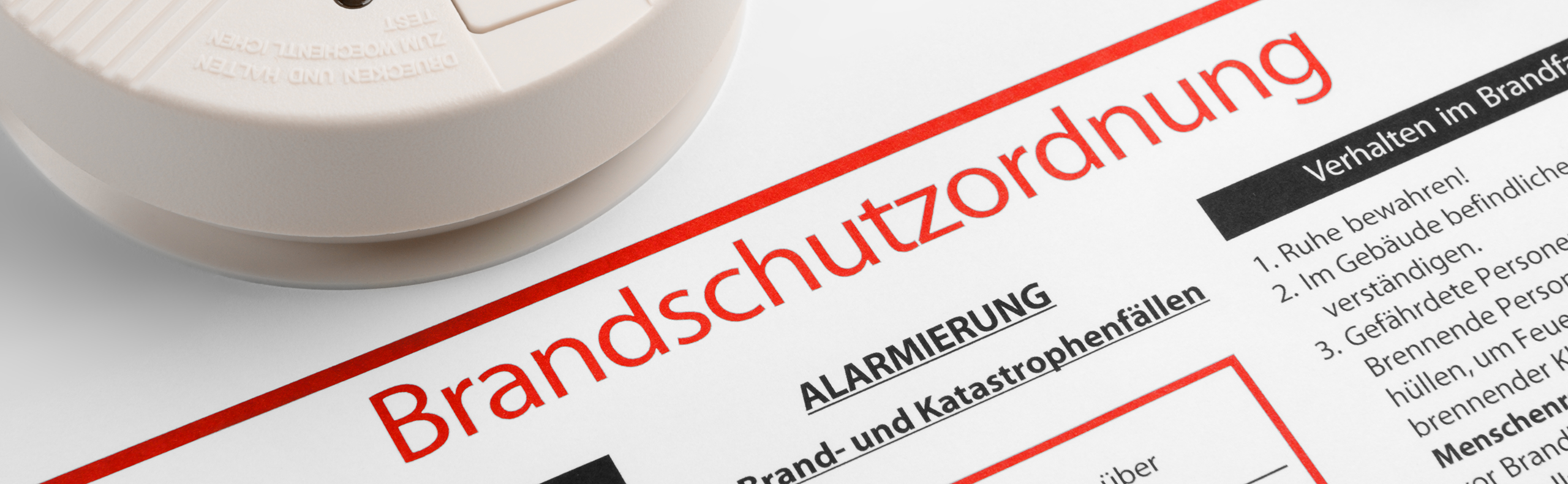 Brandschutzordnungen B Planung